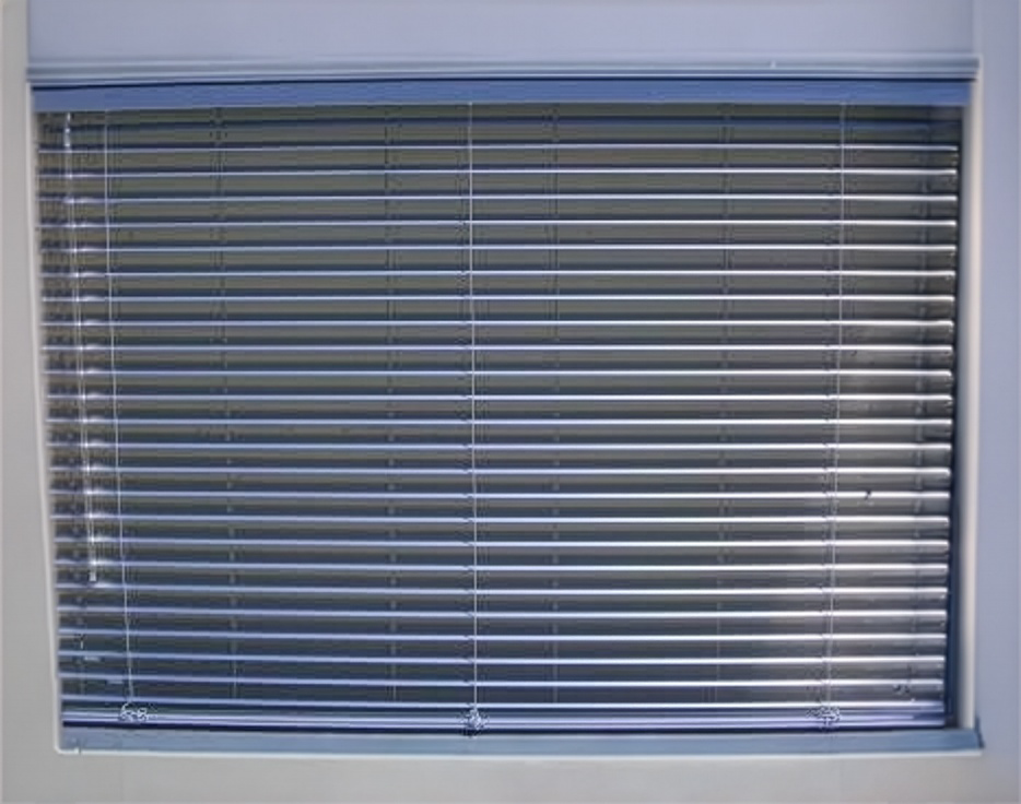 Interior view of a BlastBlind installation before blast testing