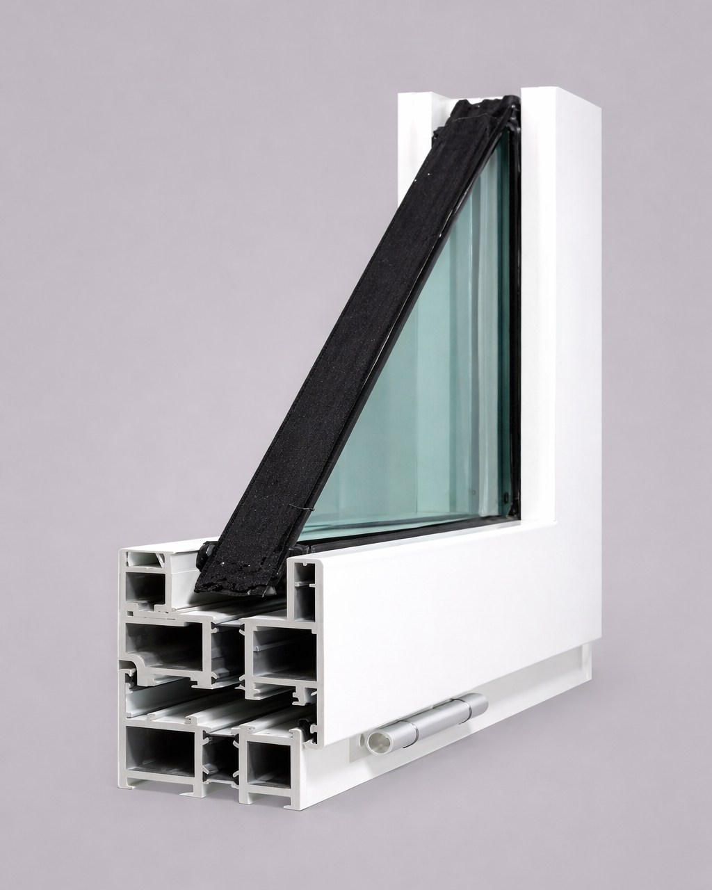 ForceDefender window cross-section showing security glazing construction