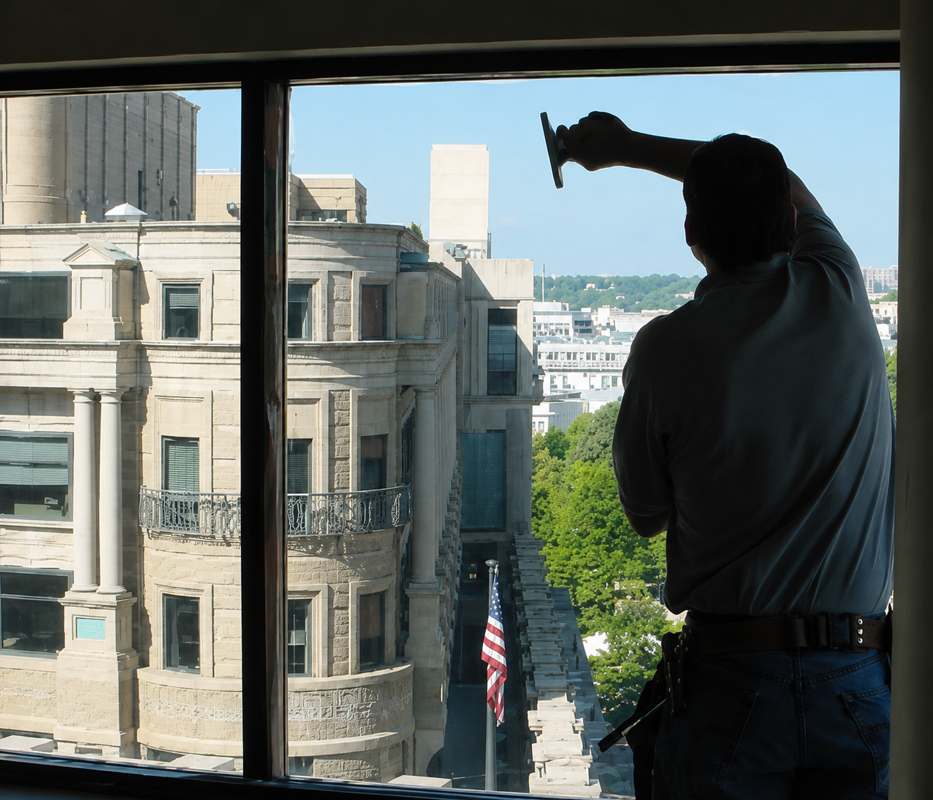 GlassLock solar window film professional installation process